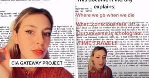 TikTokers share declassified CIA report claiming people could ‘travel through time & space’ using their MINDS