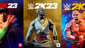 WWE 2K23 Arrives in March, Posters With John Cena on the Cover Revealed