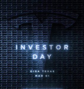 Elon Musk’s Tesla to Present ‘Master Plan 3’ on March 1
