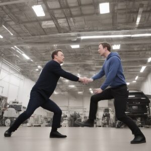 Elon Musk Confirms Live-Streamed Cage Match with Mark Zuckerberg for Charity on X Platform