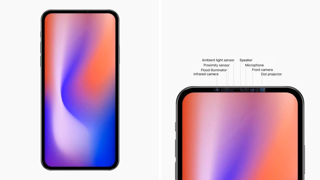 iphone inch no notch