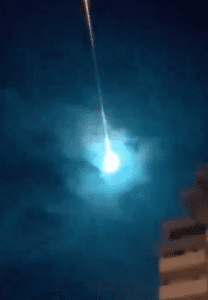 Mysterious Blue Meteor Lights Up Skies Over Spain and Portugal, Stuns Netizens