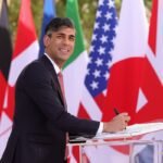 Prime Minister Rishi Sunak attends the G Summit in Italy ()