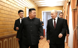 Kim Jong-un Backs Ukraine Invasion as Putin Visits North Korea