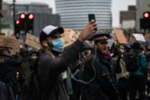 Heavy Police Presence in London as Protests Escalate and Champions League Final Approaches