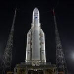 Ariane with James Webb Space Telescope Prelaunch NHQ