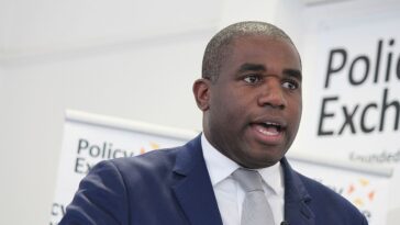 David Lammy Taking Its Toll