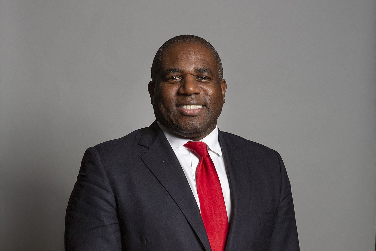 Official portrait of Rt Hon David Lammy MP crop