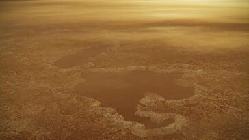 PIA SaturnMoon Titan RimmedLakes ArtistConcept