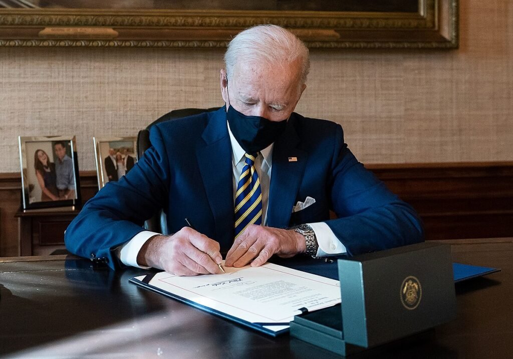 President Joe Biden signs H R