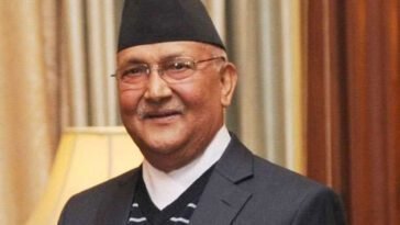 Shri K P Sharma Oli, in New Delhi on February ,