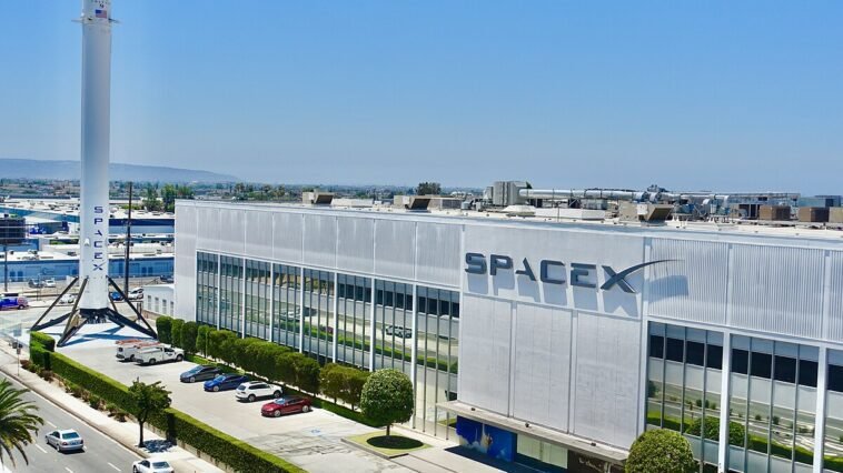 SpaceX headquater