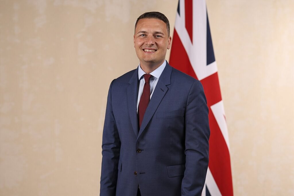 Wes Streeting Official Cabinet Portrait July