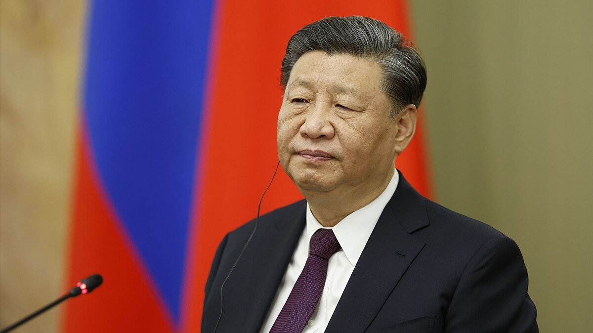 Xi Jinping at Government House of Russia ( )