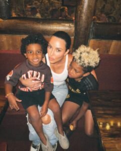 Kim Kardashian Enjoys Idyllic Lakeside Getaway with Her Kids