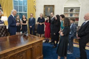 President Biden’s met with Families following Historic Prisoner Release