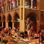 Tim Morrison performing in Amsterdam