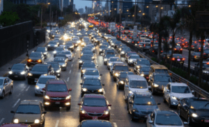 M5 Traffic Mayhem: Fridge Fiasco Blocks the Motorway!