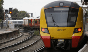 London’s Train Mayhem: Fire on the Tracks Brings Travel Chaos to a Halt!