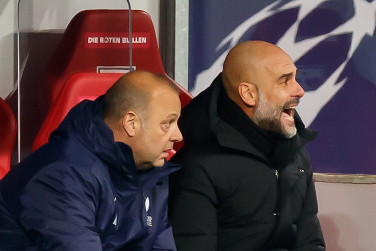 Fußball, Männer, UEFA Champions League, RB Leipzig Manchester City FC DX by Stepro