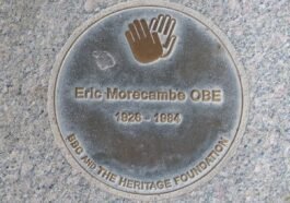 Eric Morecambe plaque