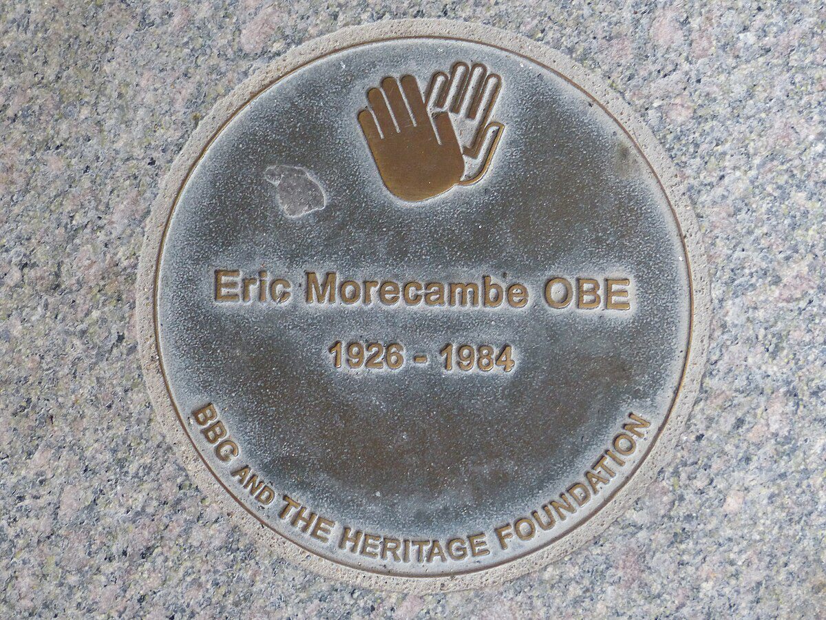 Eric Morecambe plaque