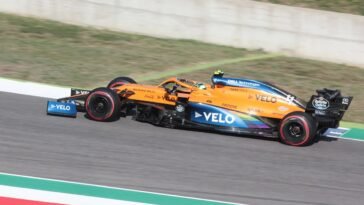 Lando Norris Tuscan Grand Prix race day