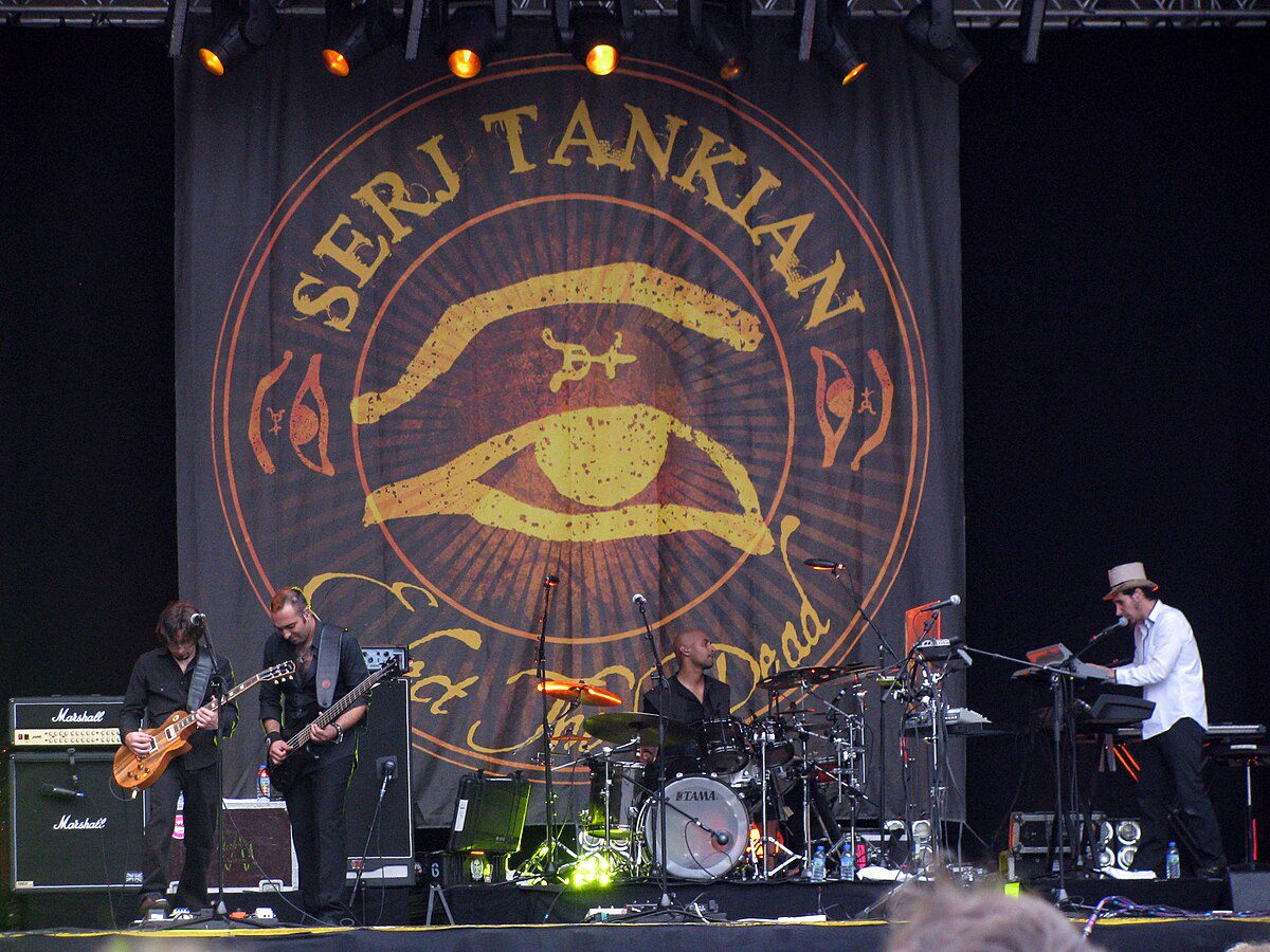 Serj tankian Elect the Dead Tour Concert Artcover Title Empty Walls