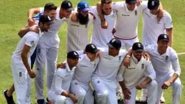 The England Cricket Team Ashes