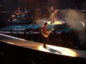 U2 Recording New Music with Larry Mullen Jr. While Exploring “Sci-Fi Irish Folk Music”