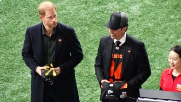 th Grey Cup, Prince Harry and Amar Doman