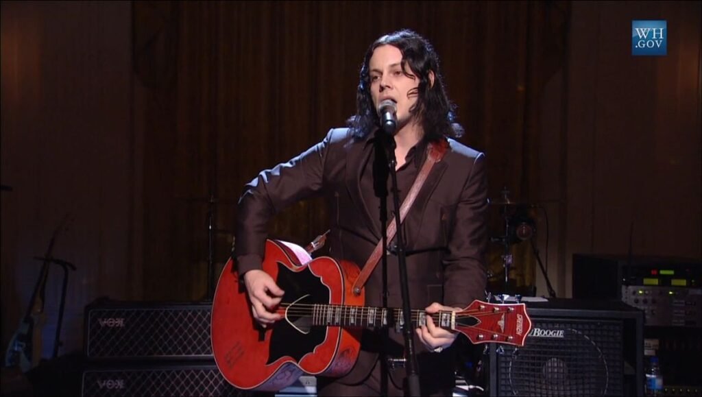 px Jack White at the White House