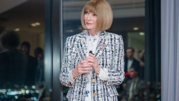Andrew Bolton OBE Honours Evening with Dame Anna Wintour in the United States on October