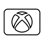 Arcticons black xbox gamepass svg