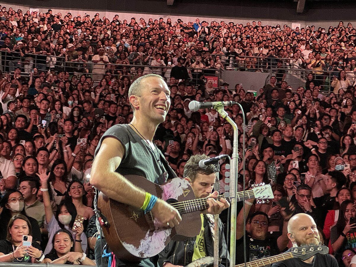 Coldplay in the Philippines on January