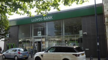 Lloyds Bank, Ashton under Lyne, August