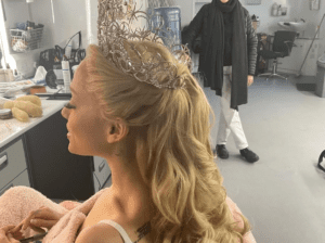 Ariana Grande Dazzles in a Glinda-Inspired Gown at Palm Springs Film Festival