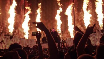 px Disturbed Inside the Fire live