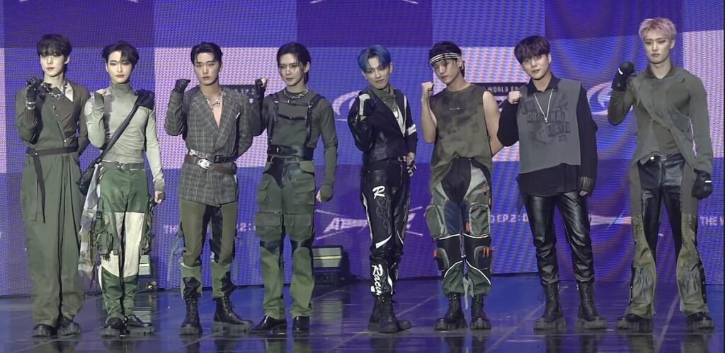 Ateez at The World EP Outlaw Showcase