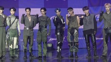 Ateez at The World EP Outlaw Showcase