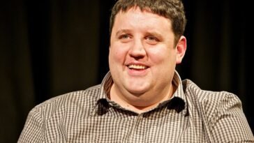 Peter Kay former student of Salford University