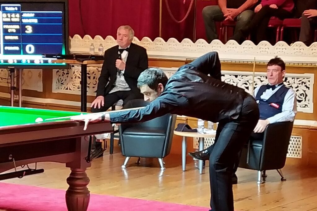 Ronnie O'Sullivan at the Merseyside Masters