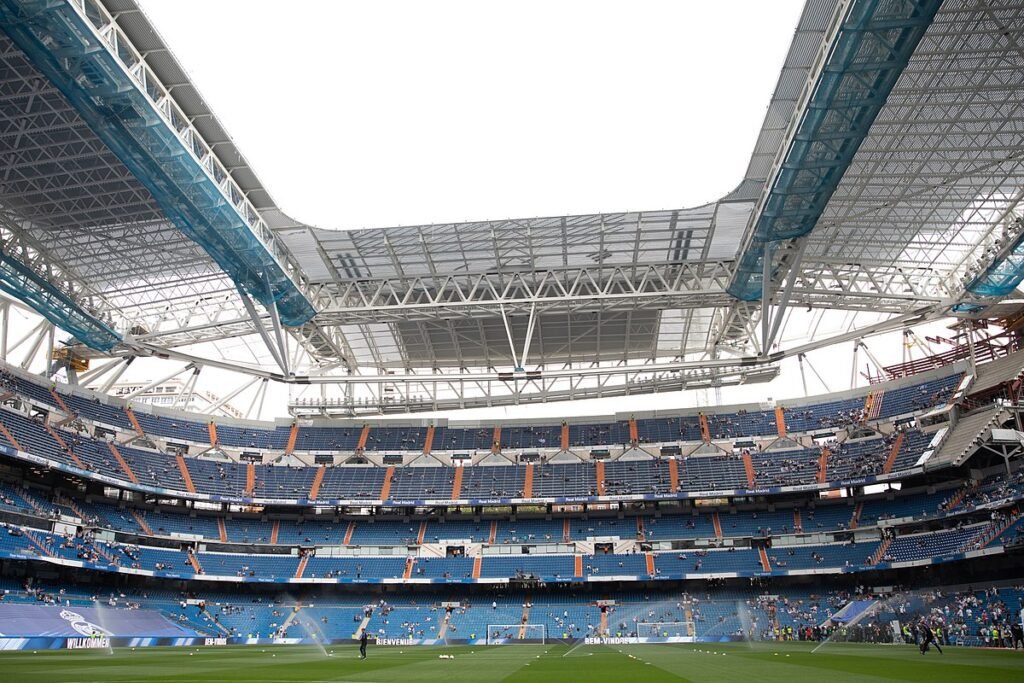 Santiago Bernabeu por dentro