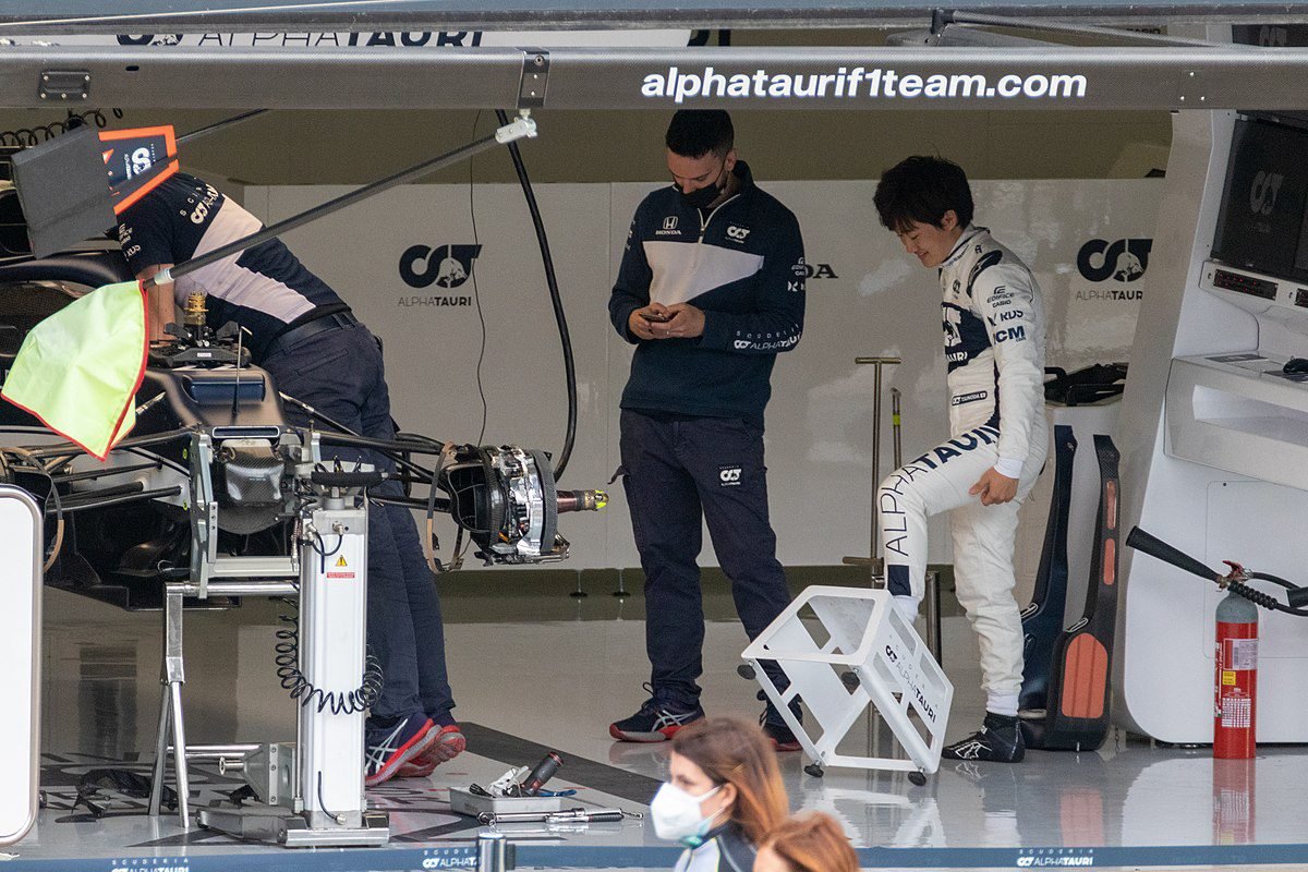 Yuki Tsunoda, Alpha Tauri, British GP, Silverstone ()