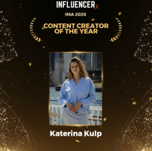 Katerina Kulp Wins ‘Content Creator of the Year’ at Influencer Magazine Awards 2025