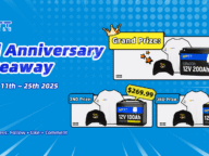 rd anniversary giveaway