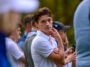 Tom Holland during pro am Wentworth golf club
