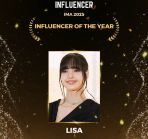 LISA Wins ‘Influencer of the Year’ at Influencer Magazine Awards 2025