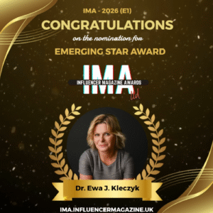 Dr. Ewa J. Kleczyk Nominated for ‘Emerging Star Award’ at IMA 2026