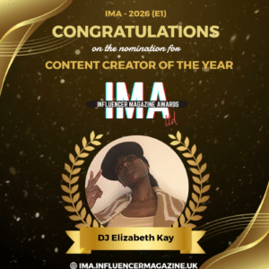 DJ Elizabeth Kay Nominated for ‘Content Creator of the Year’ at IMA 2026